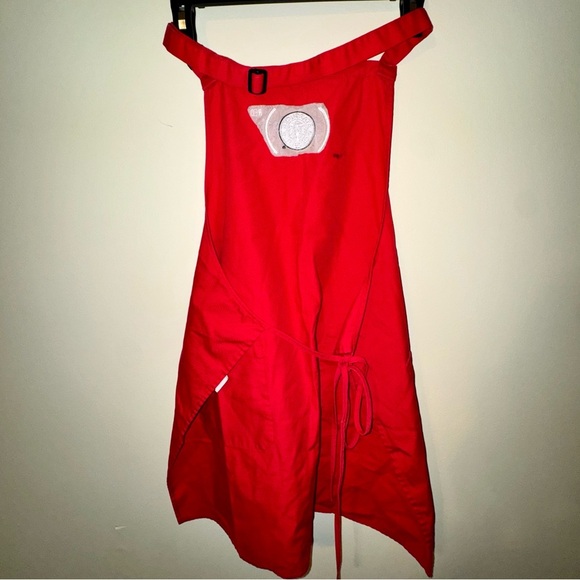 Vintage Starbucks Coffee (Red) Holiday Christmas Apron - Picture 4 of 6